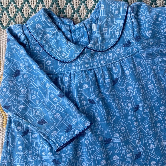 Baby Boden 3-6 Month Birdhouse Dress and Matching Bloomers - Picture 2 of 4